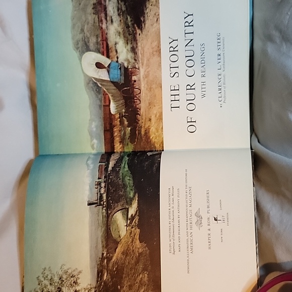 The Story of Our Country with Readings Hardbound 426 pgs Vintage History Book - Picture 3 of 3